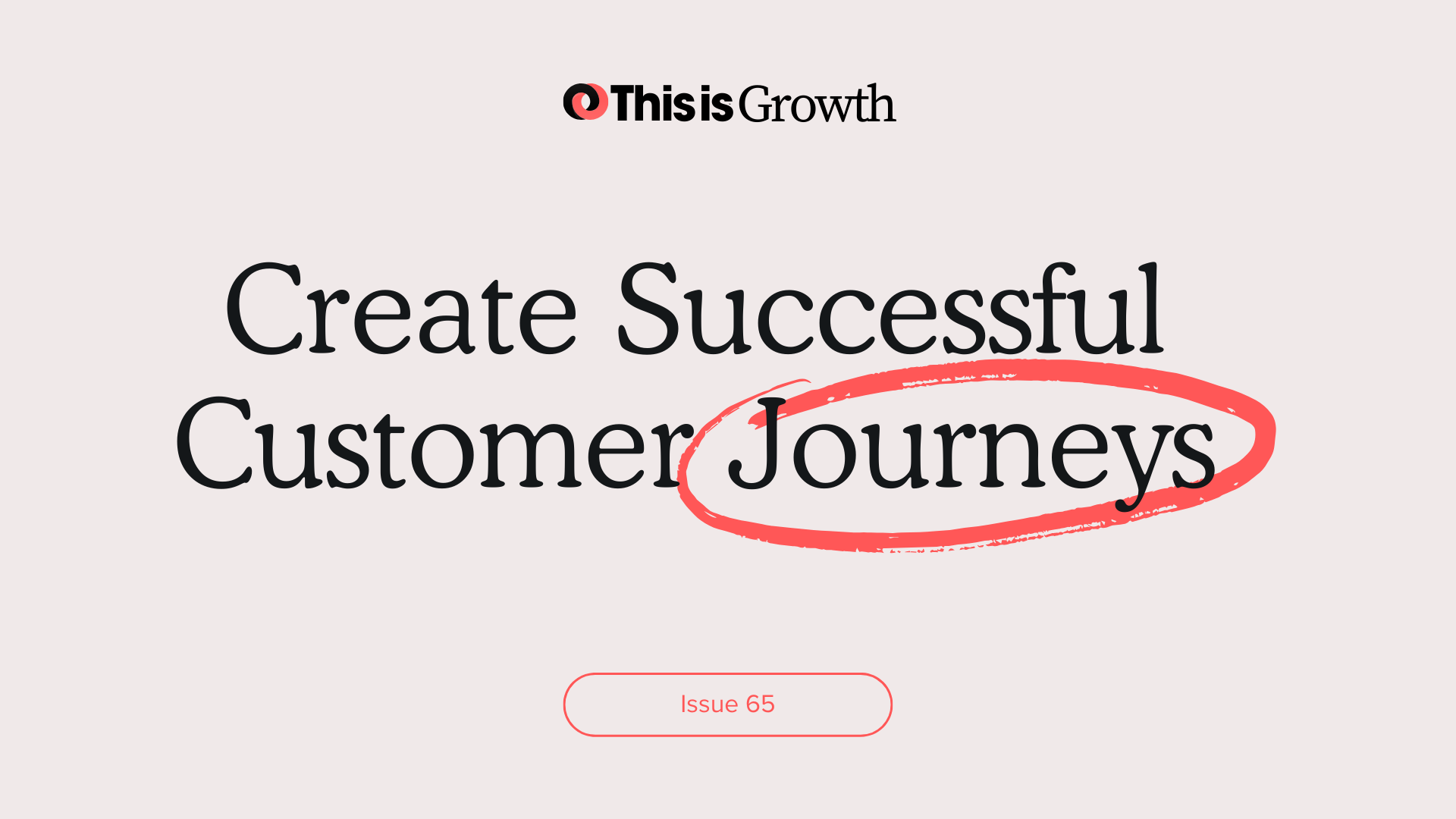 #65: Create Successful Customer Journeys