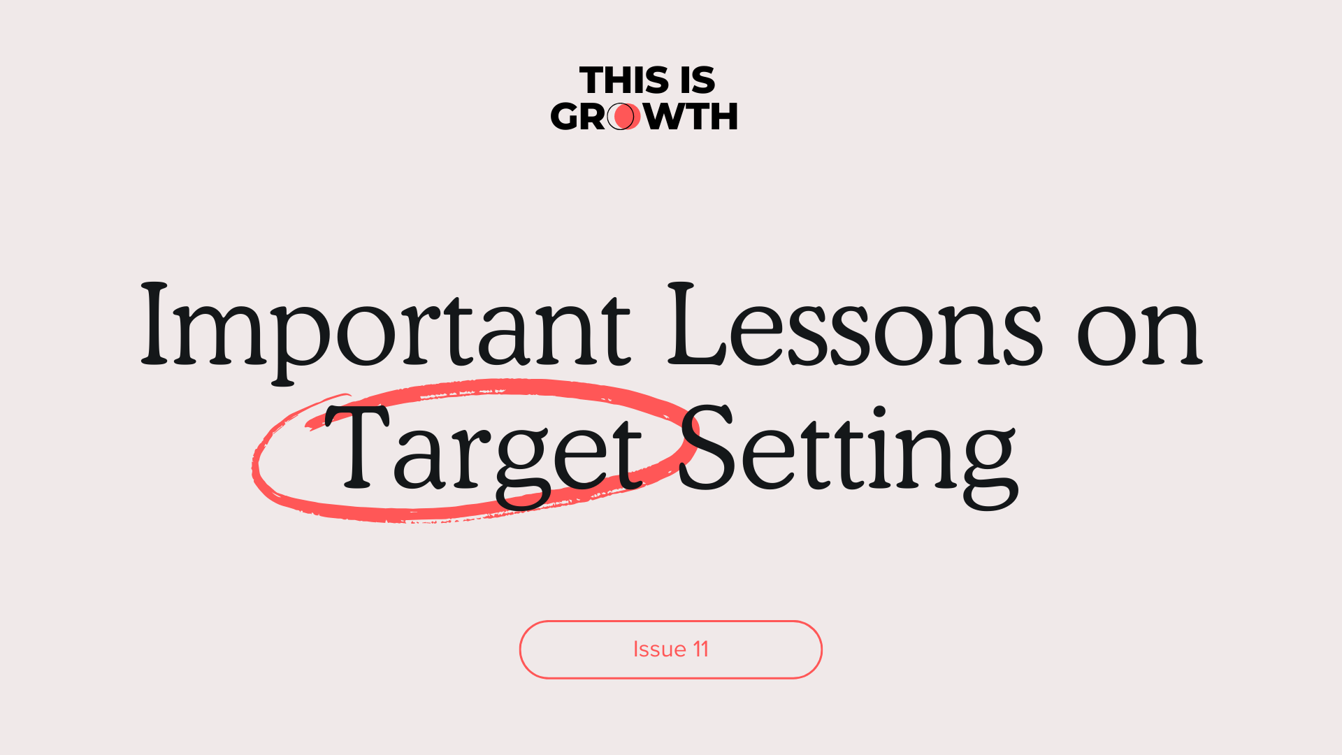 Target Setting